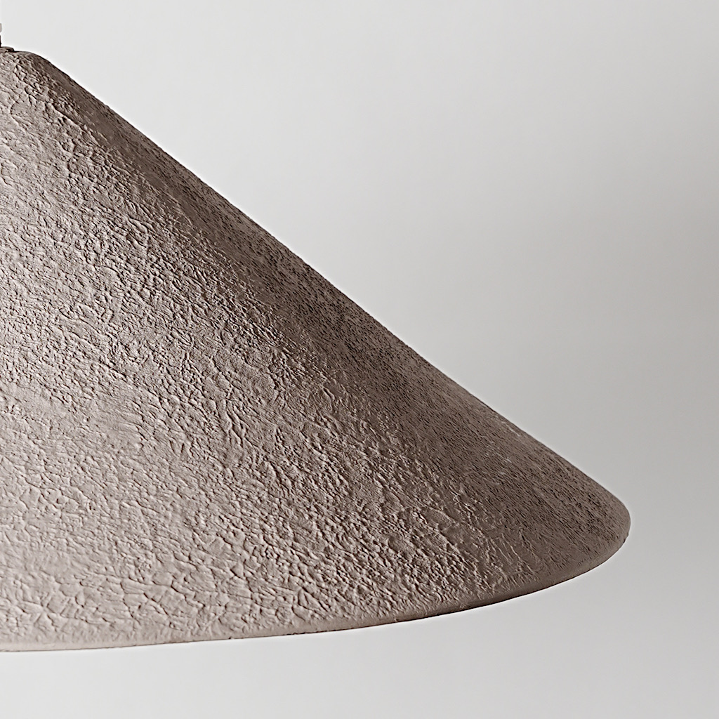 Emporia Conical Greige Pendant Light