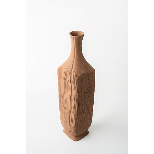 ALUMINIUM RUBY LONG VASE