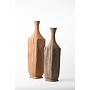 ALUMINIUM RUBY LONG VASE