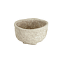 Paper Mache rugged bowl with base