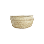 Paper Mache bowl with flat base